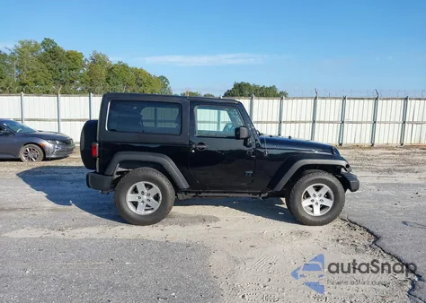 2013 Jeep Wrangler Sport z USA, uszkodzony, nr VIN 1C4AJWAG6DL676506
